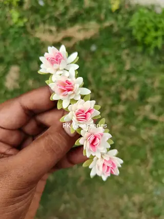 Foam Pink Mullai clip
