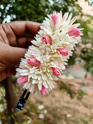 Foam Pink bud oosimalli clip