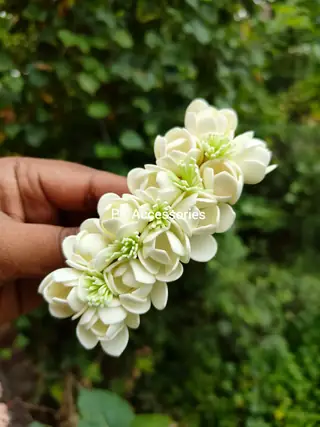 Foam jasmine clip
